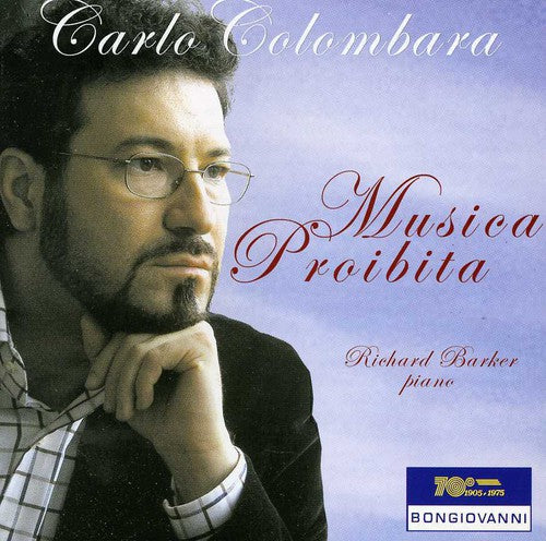 the album cover for Richard Barker - Musica Proibita