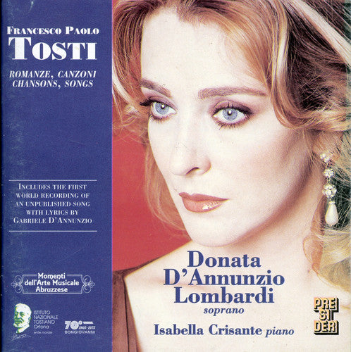 the album cover for Tosti / Lombardi / Crisante - Songs