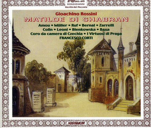 the album cover for Francesco Corti - Matilde Di Shabran