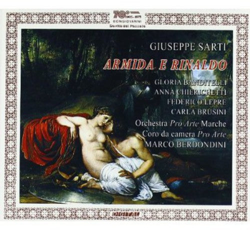 the album cover for Marco Berdondini - Armida E Rinaldo