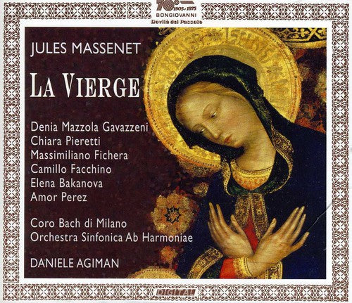 the album cover for Daniele Agiman - Vierge