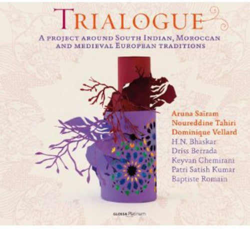 the album cover for Sairam / Tahiri / Vellard / Bhaksar / Romain - Trialogue