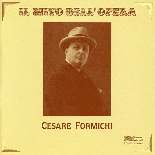 the album cover for Formichi - Opera Arias