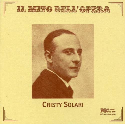 the album cover for Christy Solari - Il Barbiere Di Siviglia