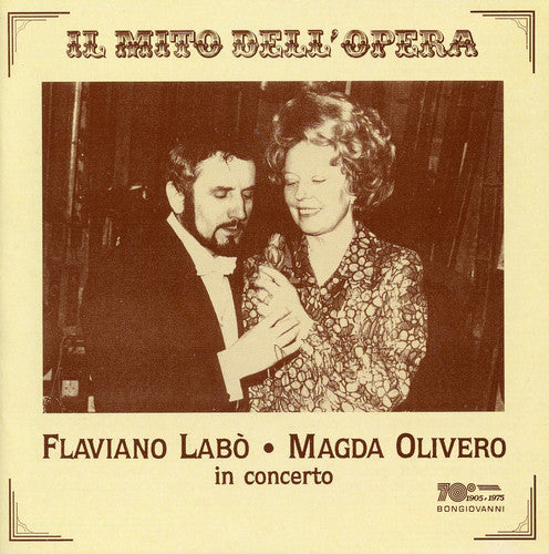 the album cover for Olivero & Labo / Mastromei - In Concert
