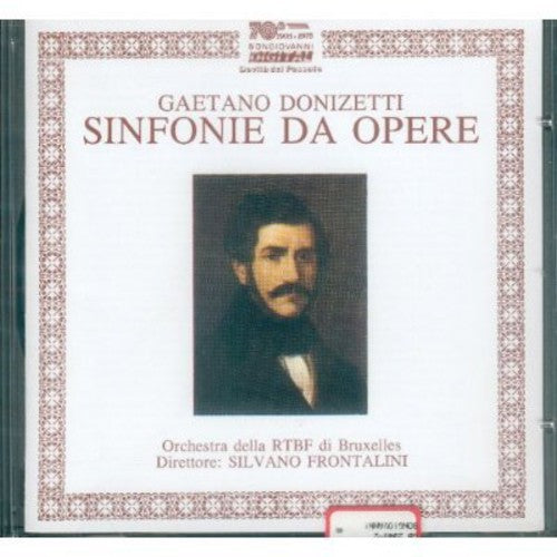 the album cover for Silvano Frontalini - Opera Overtures