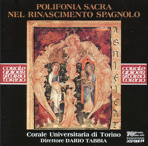 the album cover for De Anchieta / Tabbia - Polifonia Sacra Del Rinascimento Spagnolo