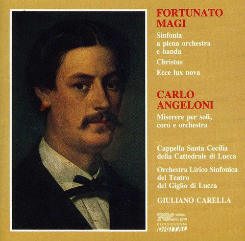 the album cover for Cappella Santa Cecilia della Cattedrale di Lucca - Sinfonia a Piena Orchestra E Banda / Miserere Per