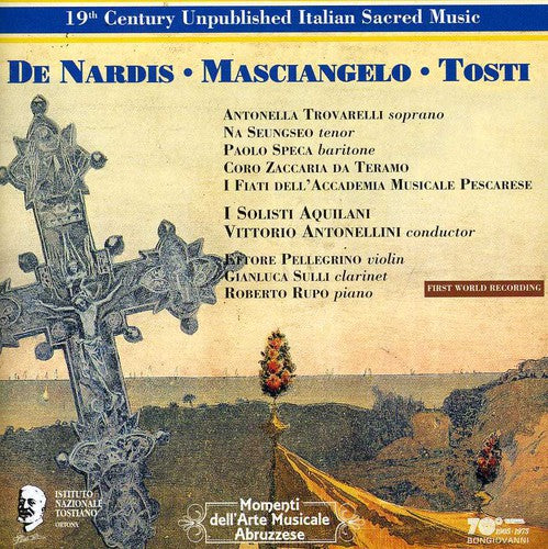 the album cover for Trovarelli / Tosti / Seungseo / Masciangelo - 19th Century Italian Sacred Music