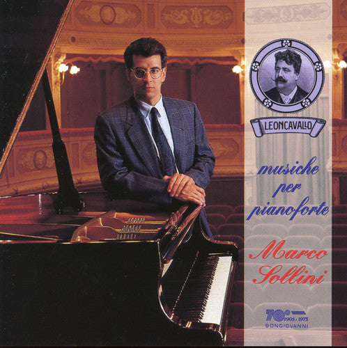the album cover for Leoncavallo / Marco Sollini - Cortege de Pulcinella / Valse Mignonne