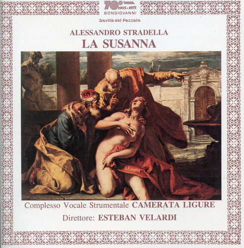 the album cover for Stradella / Velardi - La Susanna