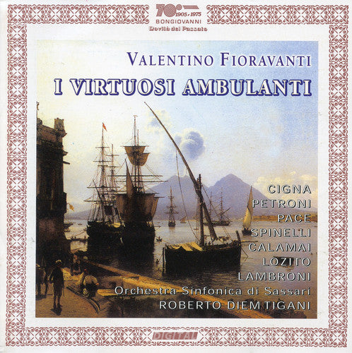 the album cover for Fioravanti / Calamai / Cigna / Pace - I Virtuosi Ambulanti