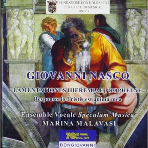 the album cover for Speculum Musicae - Lamentations of Jeremia