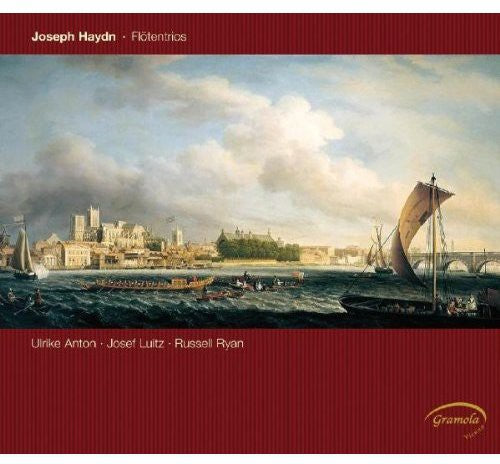 the album cover for Josef Luitz - Floetentrios