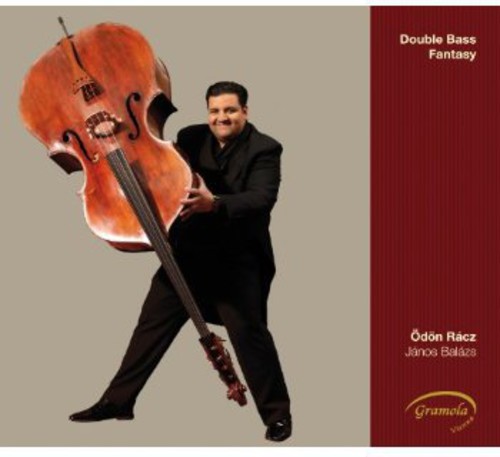 the album cover for Odon Racz - Double Bass Fantasy