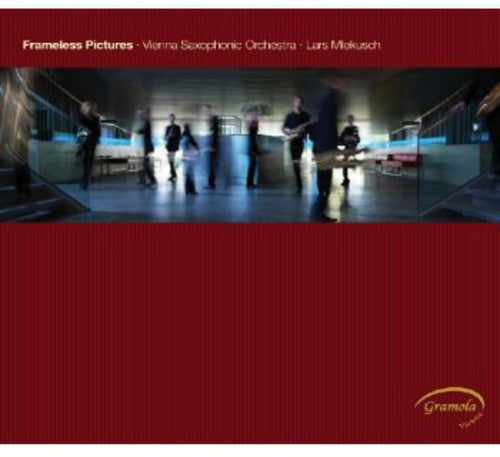 the album cover for Grieg / Vienna Saxophonic Orchestra / Mlekusch - Frameless Pictures