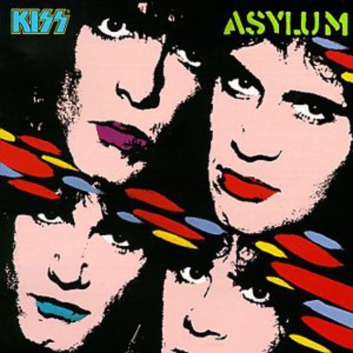the album cover for KISS - Asylum (remastered)