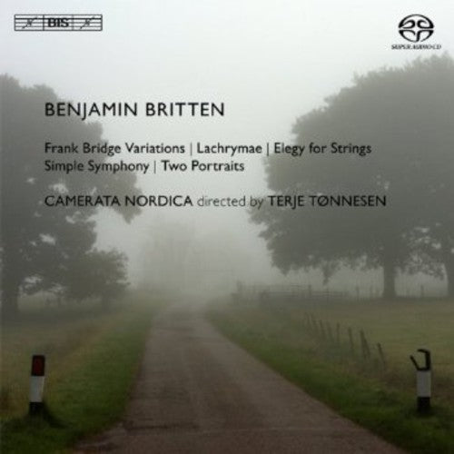the album cover for Terje Tonnesen - Works for String Orchestra