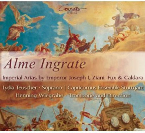 the album cover for Lydia Teuscher - Alme Ingrate