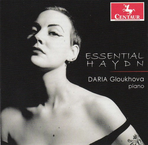 the album cover for Daria Gloukhova - Essential Haydn