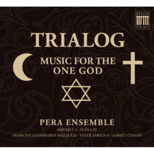 the album cover for Pera Ensemble - Trialog