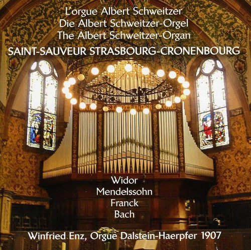 the album cover for Winfried Enz - Die Albert Schweitzer-Orgel