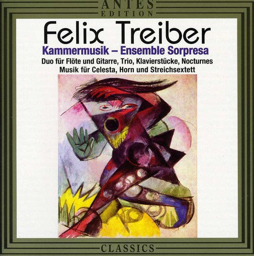 the album cover for Dorothée Kreusch-Jacob - Chamber Music / Duo for Flute & Guitar