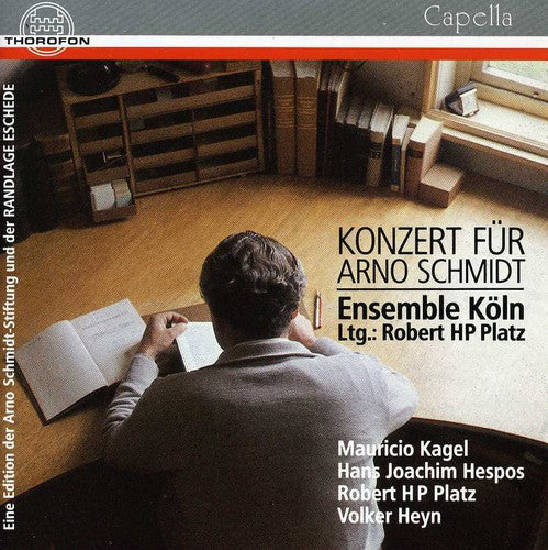 the album cover for Ensemble Köln - Concert for Arno Schmidt