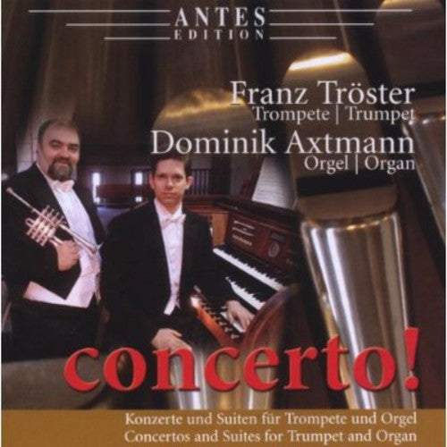 the album cover for Franz Tröster - Concerto