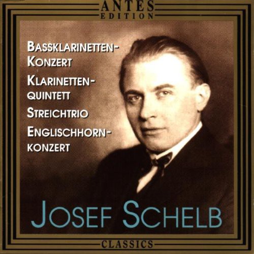 the album cover for E. Wellesz - Concerto for Bass Clarinet / Clarinet Quintet
