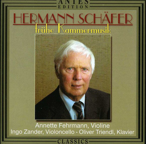 the album cover for Oliver Triendl - Fruhe Kammermusik: Son No 2 for Violin & PN