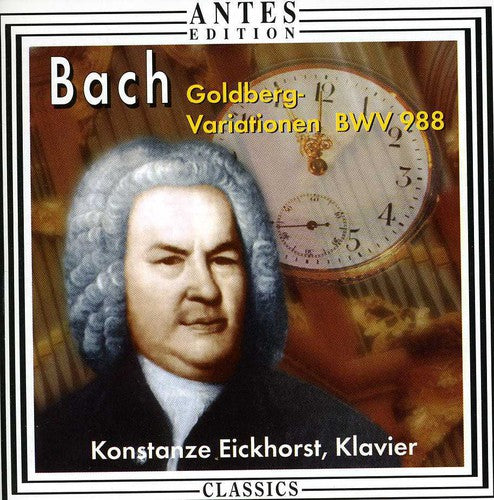 the album cover for Konstanze Eickhorst - Goldberg Variations