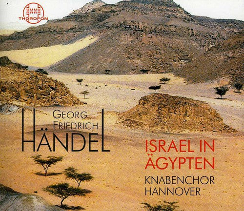 the album cover for Knabenchor Hannover - Israel in Egypt