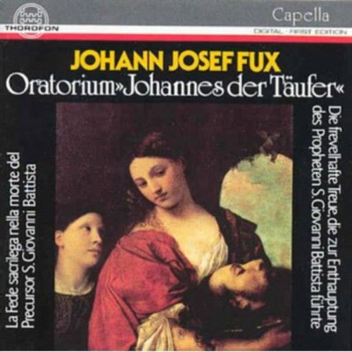 the album cover for Capella Piccola - John the Baptist's Oratory