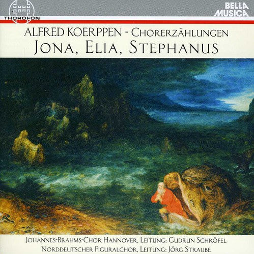 the album cover for Norddeutscher Figuralchor - Jona / Elia / Stephanus