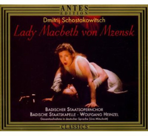 the album cover for Shostakovich / Bryjak / Behnke / Heinzel - Lady MacBeth of the Mzensk District