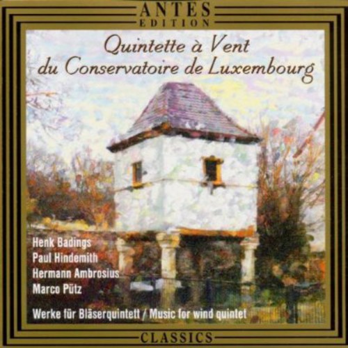 the album cover for Blaeserquintett Luxembourg - Music for Wind Quintet
