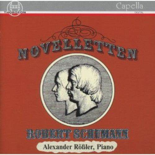 the album cover for Alexander Rössler - Noveletten