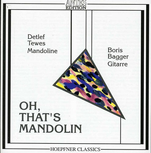 the album cover for Romantic Mandolin Moments - Oh That's Mandoline