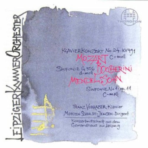 the album cover for Leipziger Kammerorchester - Piano Concertos