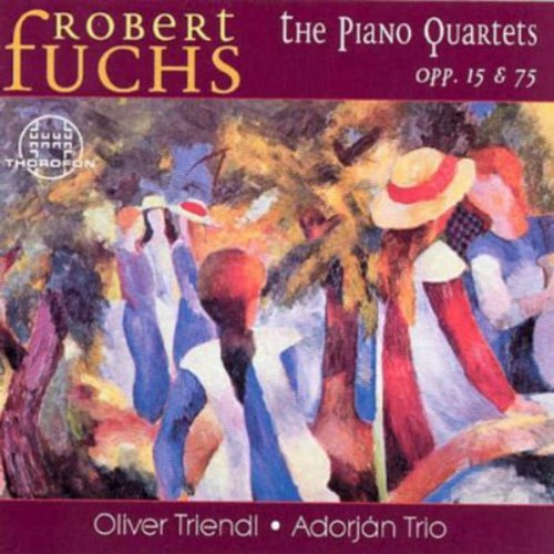 the album cover for Adorján-Trio - Piano QTS Opp 15 75
