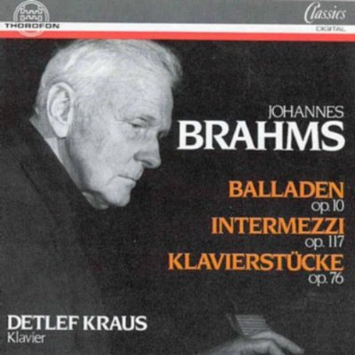 the album cover for Detlef Kraus - Piano Works