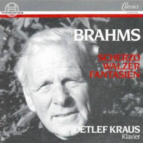 the album cover for Detlef Kraus - Scherzo-Walzer-Fantasien