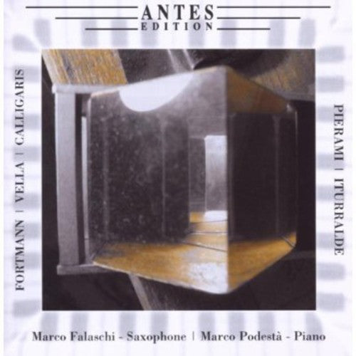 the album cover for Marco Falaschi - Sonatas for Saxophone & PN