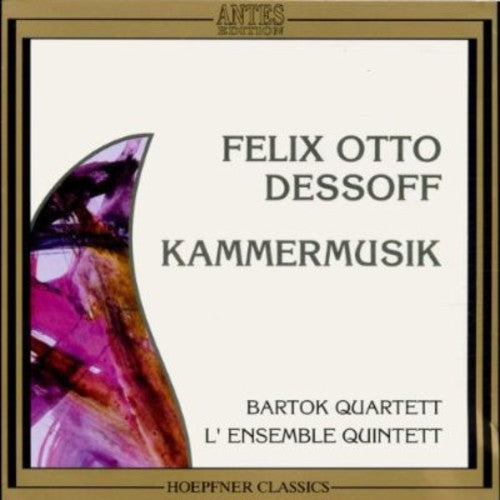 the album cover for L'Bartók Quartett - String QT Op 7 / String Quintet Op 10