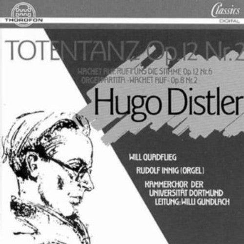 the album cover for Kammerchor der Universität Dortmund - Totentanz Op 12