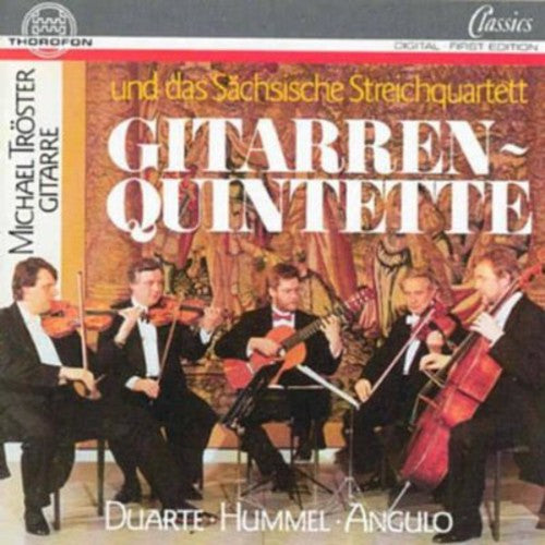 the album cover for Michael Tröster - Die Vogel / Guitar Quintet