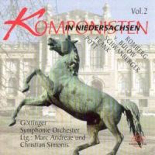 the album cover for Göttinger Symphonie Orchester - Composers from Saxony 2 / Various