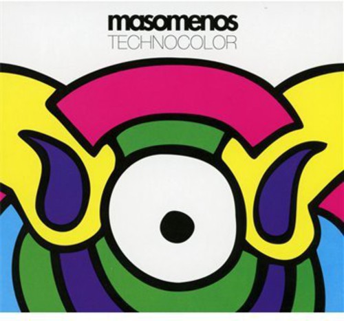 the album cover for Masomenos - Technocolor