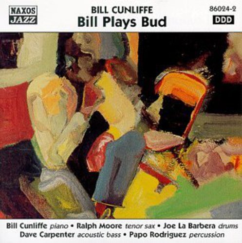 the album cover for Bill Cunliffe - Bill Plays Bud